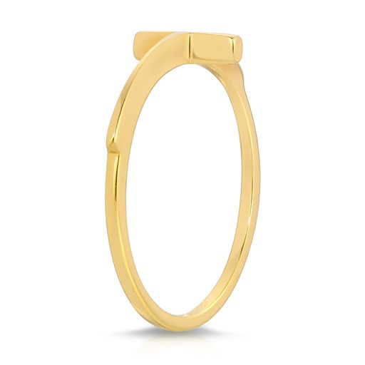 Gold Cross Ring